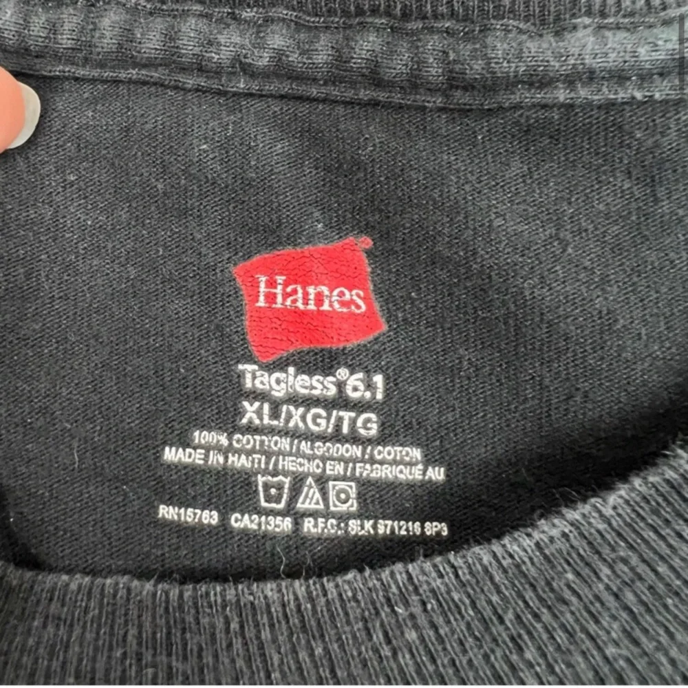 Zig Zag Slow Burning T-shirt Hanes XL - Picture 4 of 4